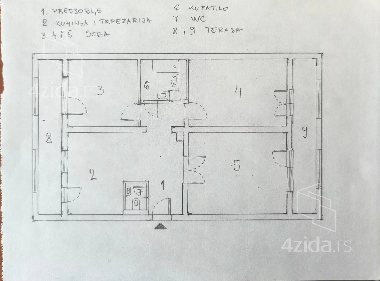 Troiposoban stan | 4zida