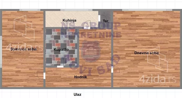 Dvosoban stan | 4zida