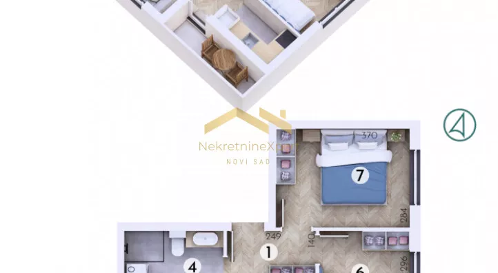 Dvoiposoban stan | 4zida