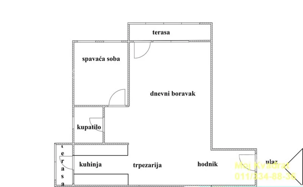 Dvosoban stan | 4zida