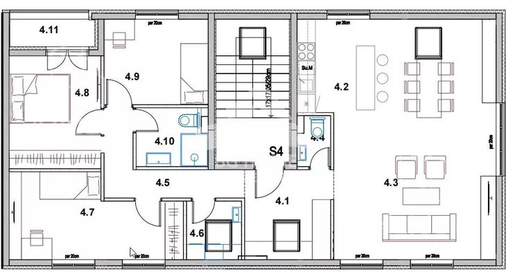 Četvorosoban stan | 4zida