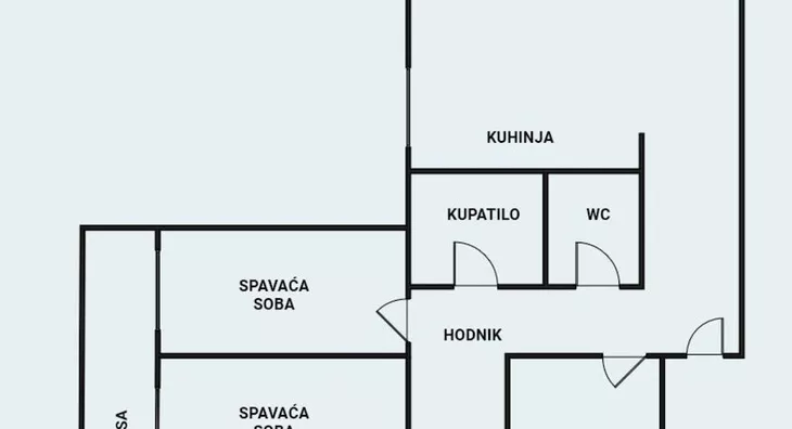Četvoroiposoban stan | 4zida