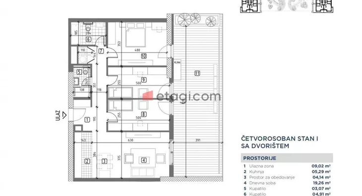 Četvorosoban stan | 4zida