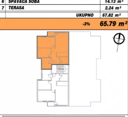 Troiposoban stan | 4zida