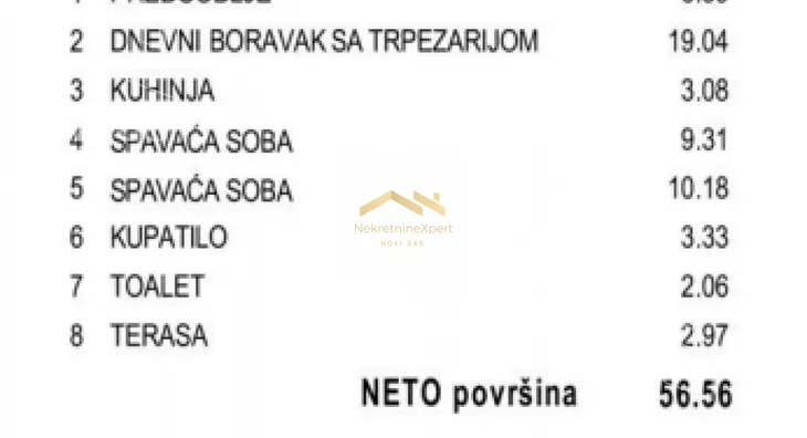 Trosoban stan | 4zida