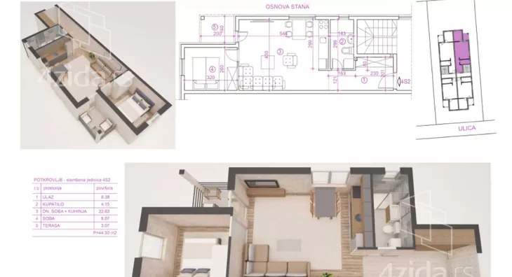 Dvosoban stan | 4zida