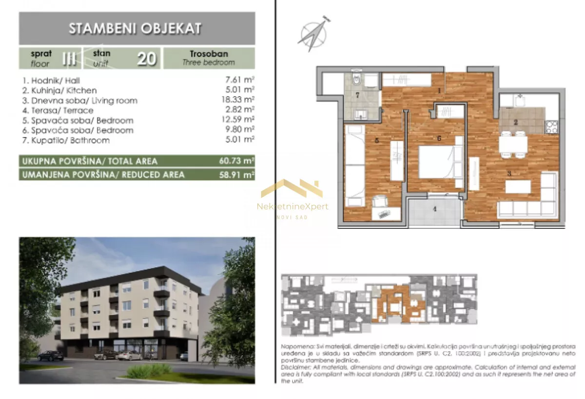 Trosoban stan | 4zida