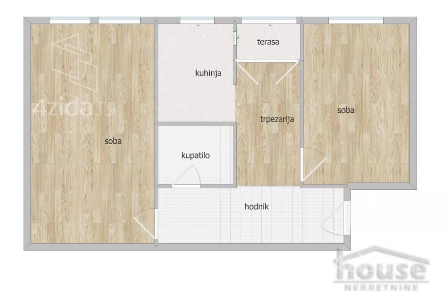 Dvosoban stan | 4zida