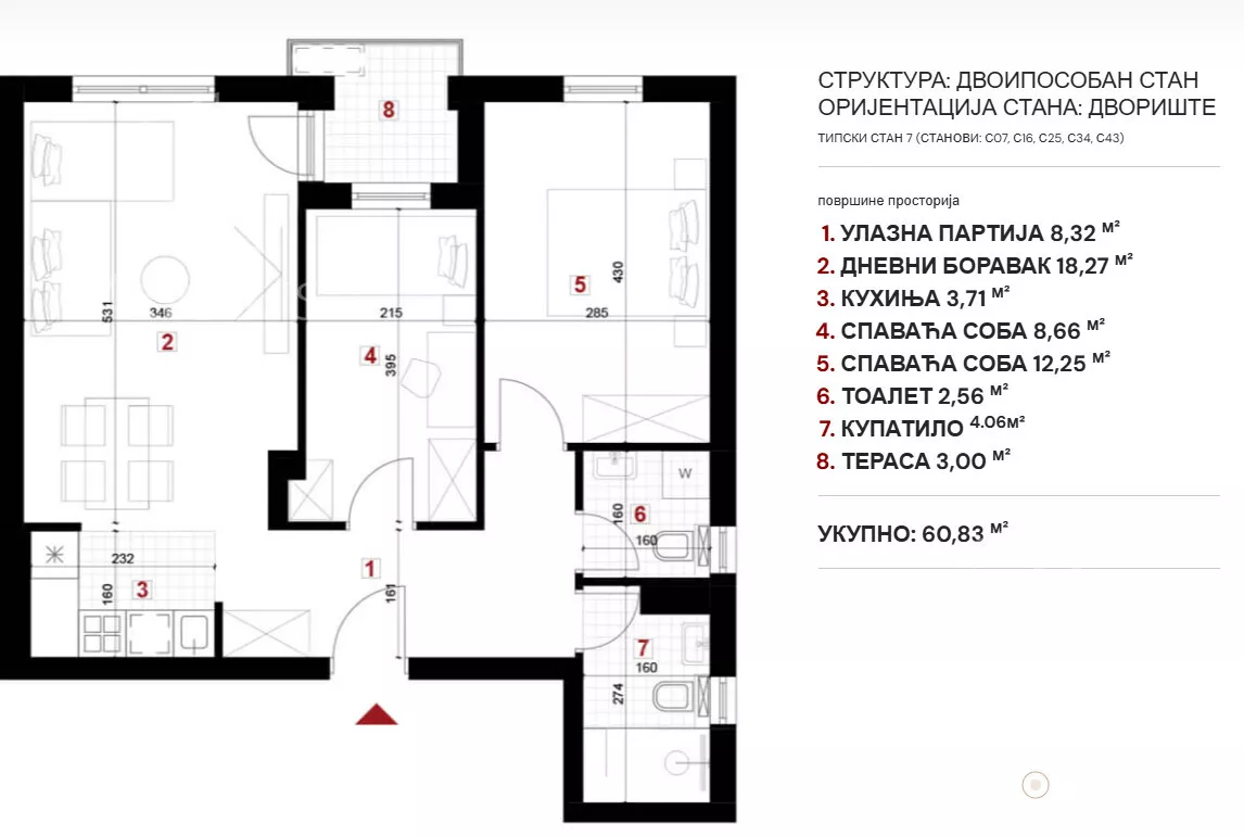Dvoiposoban stan | 4zida