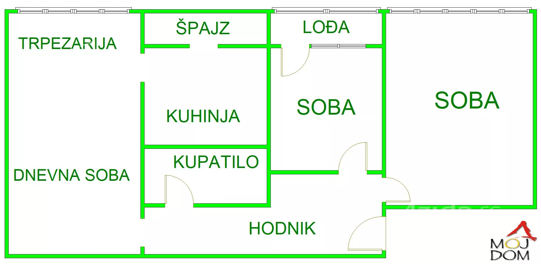 Dvoiposoban stan | 4zida