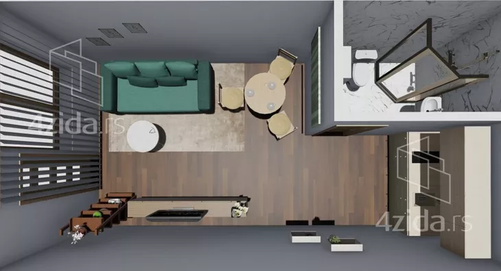 Dvosoban stan | 4zida