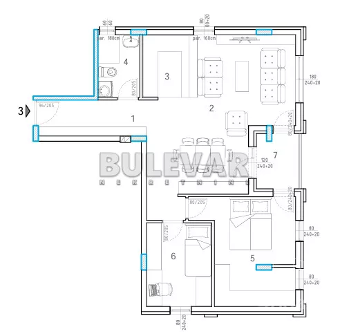 Dvoiposoban stan | 4zida