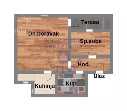 Dvosoban stan | 4zida