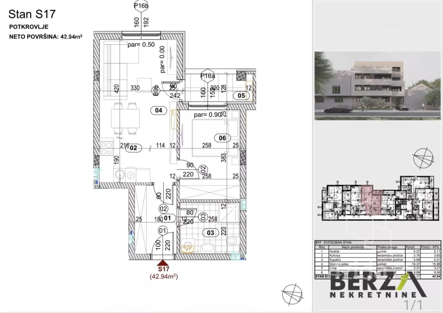 Dvosoban stan | 4zida