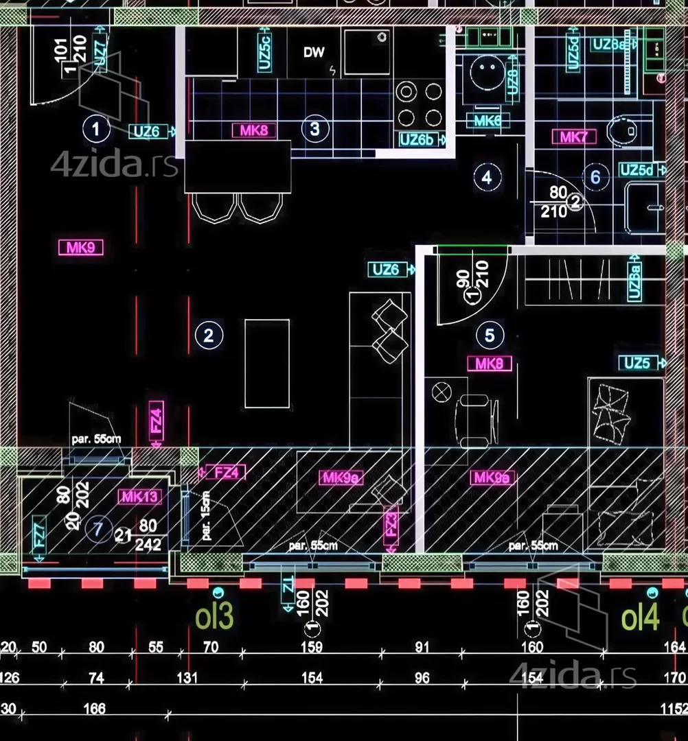 Jednoiposoban stan | 4zida