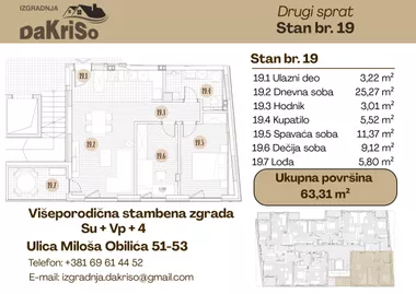 Miloša Obilića 51-53 | 4zida.rs