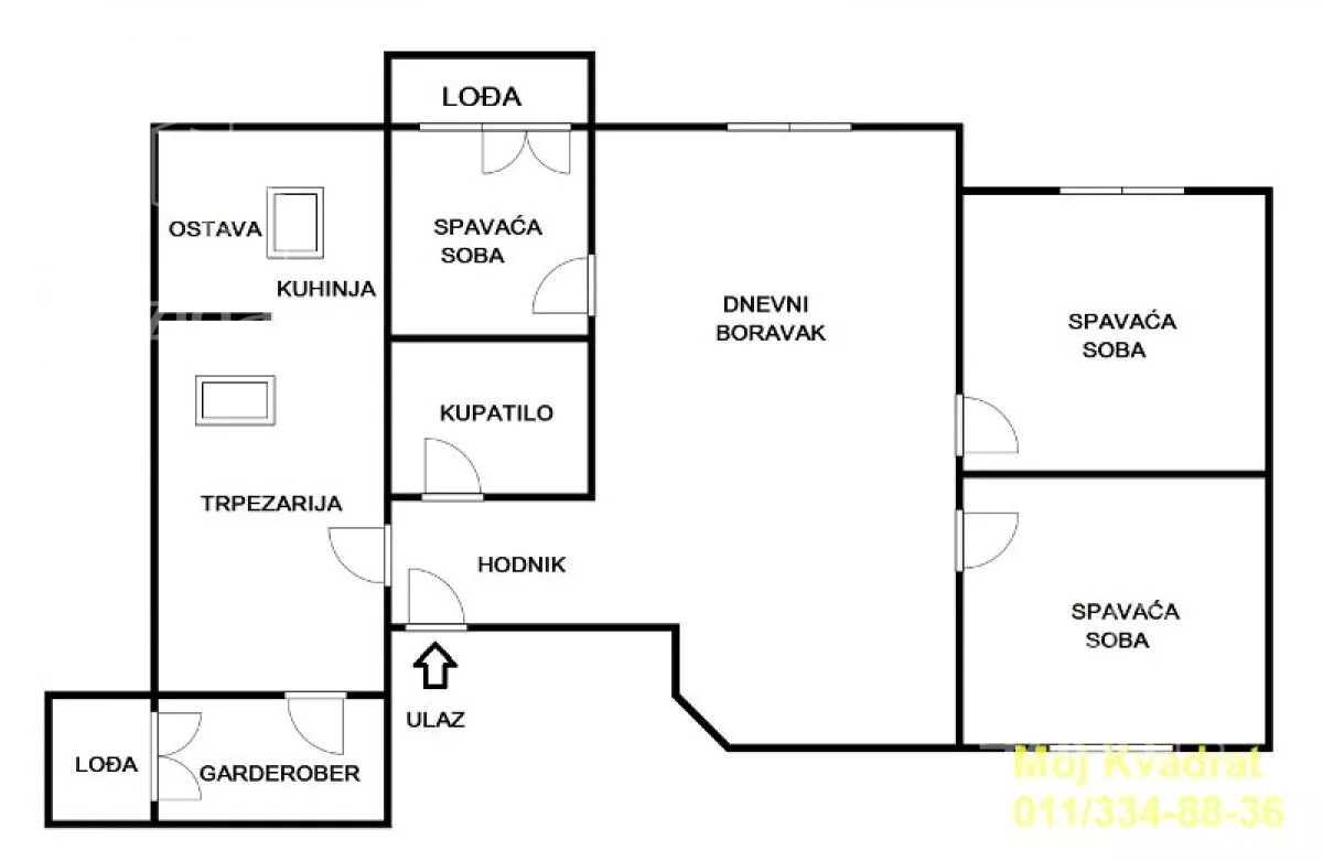 Četvorosoban stan | 4zida