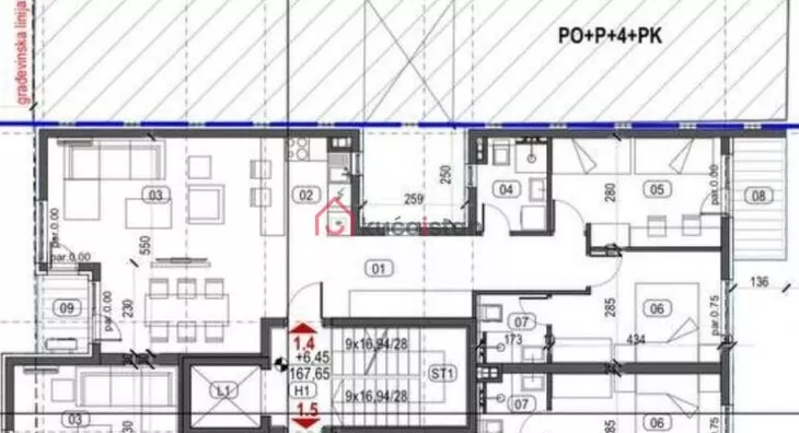 Trosoban stan | 4zida