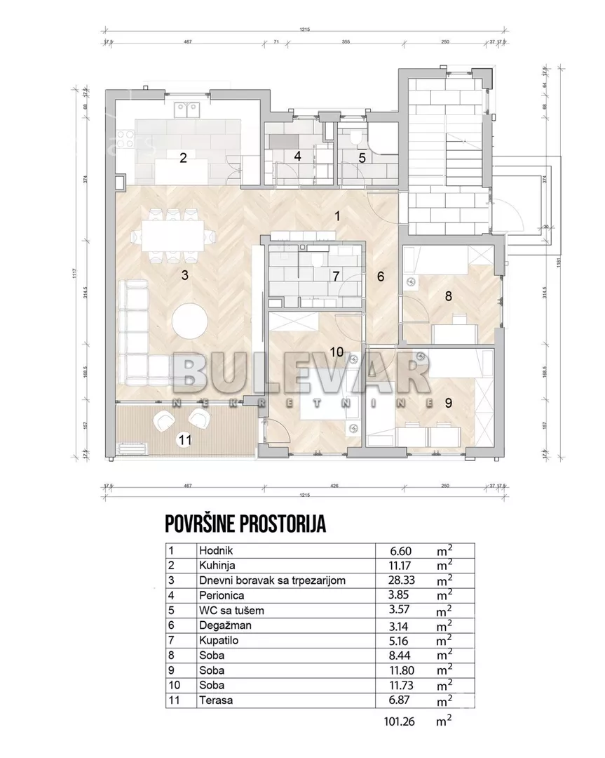 Četvorosoban stan | 4zida