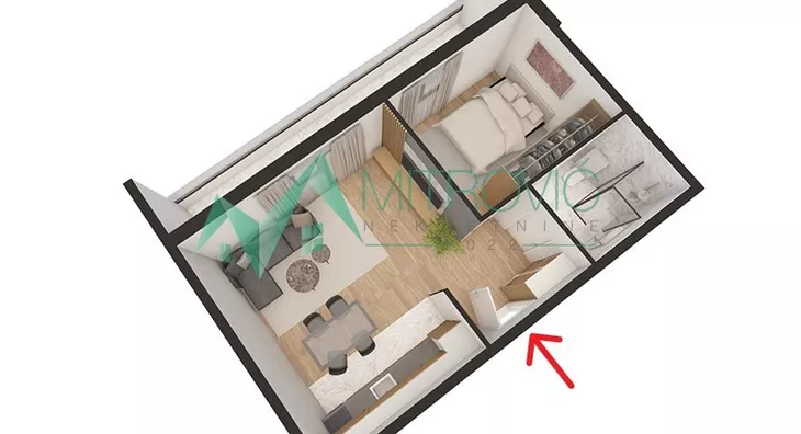 Dvosoban stan | 4zida