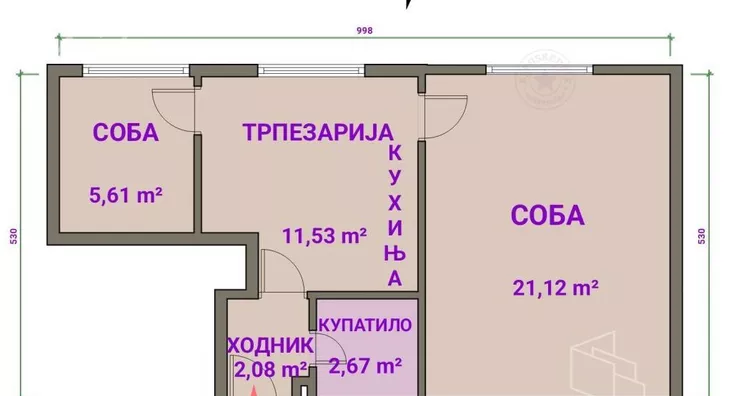 Dvoiposoban stan | 4zida
