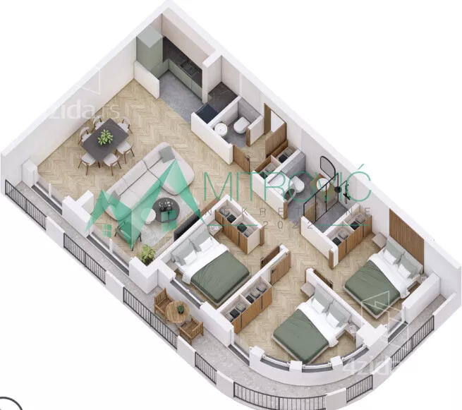 Četvorosoban stan | 4zida