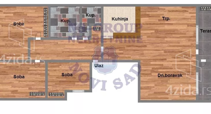 Četvorosoban stan | 4zida