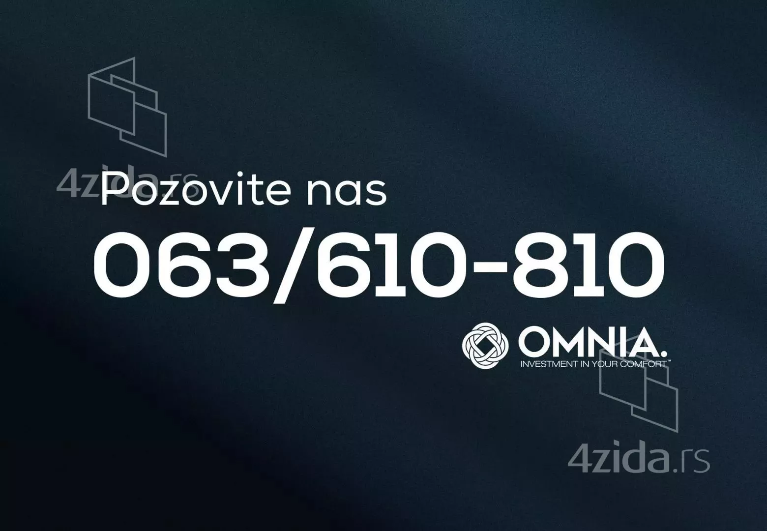 Jednoiposoban stan | 4zida