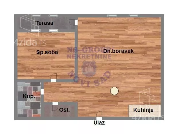 Dvosoban stan | 4zida