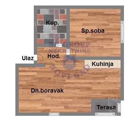 Dvosoban stan | 4zida