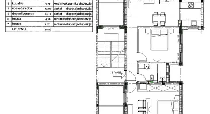 Trosoban stan | 4zida