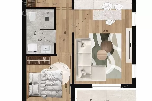 Dvosoban stan | 4zida