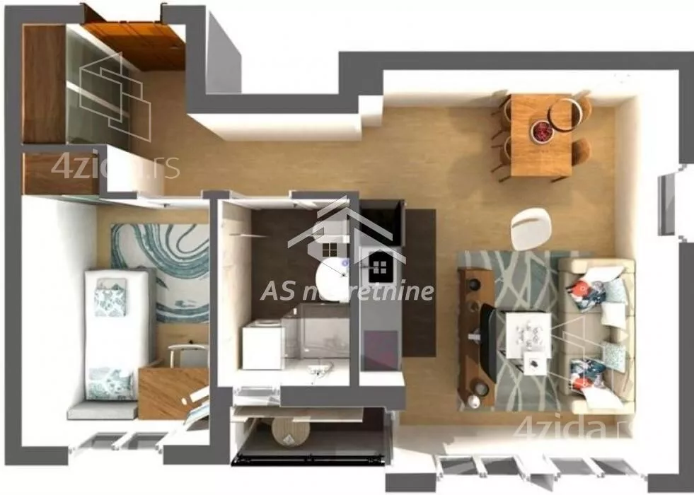 Dvosoban stan | 4zida