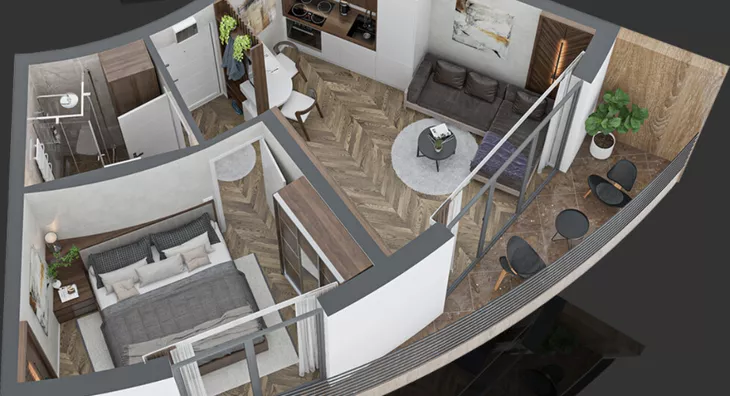 Dvosoban stan | 4zida