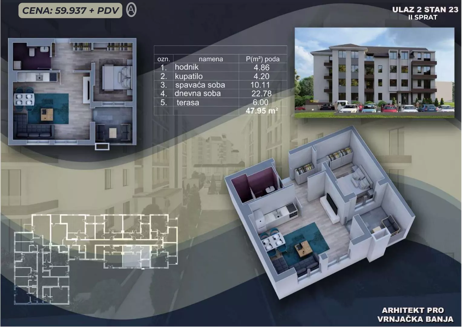 Dvosoban stan | 4zida