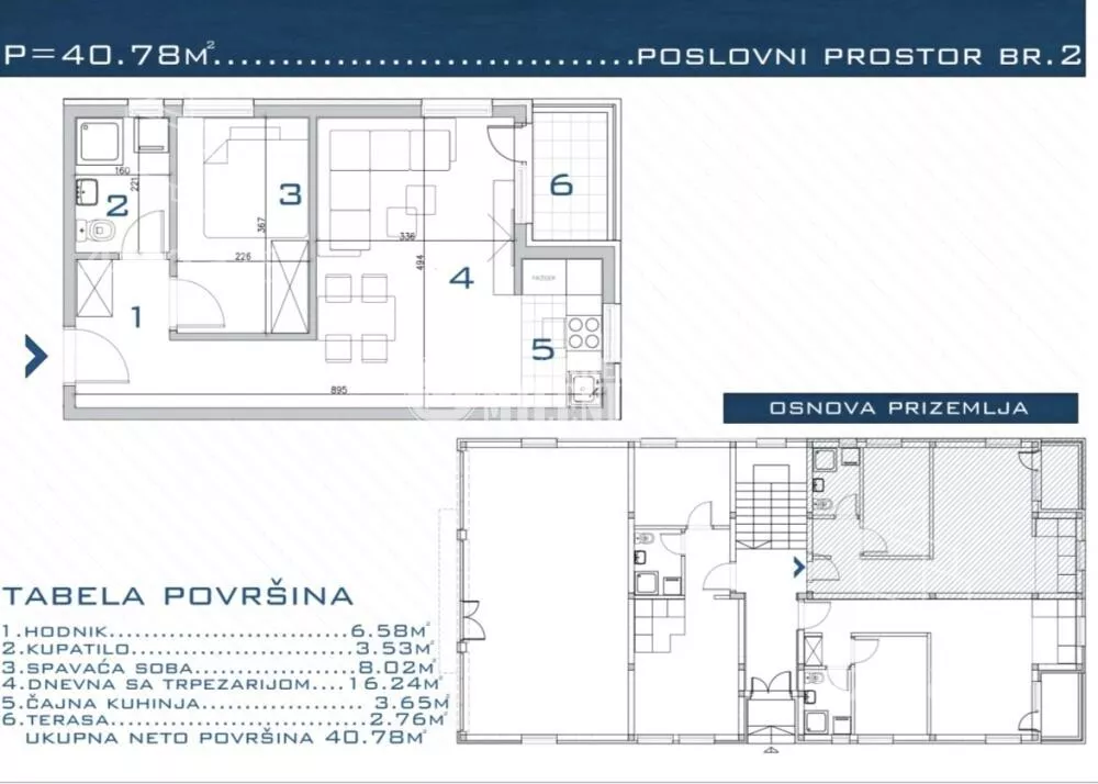 Dvosoban stan | 4zida