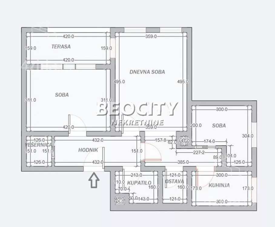 Trosoban stan | 4zida