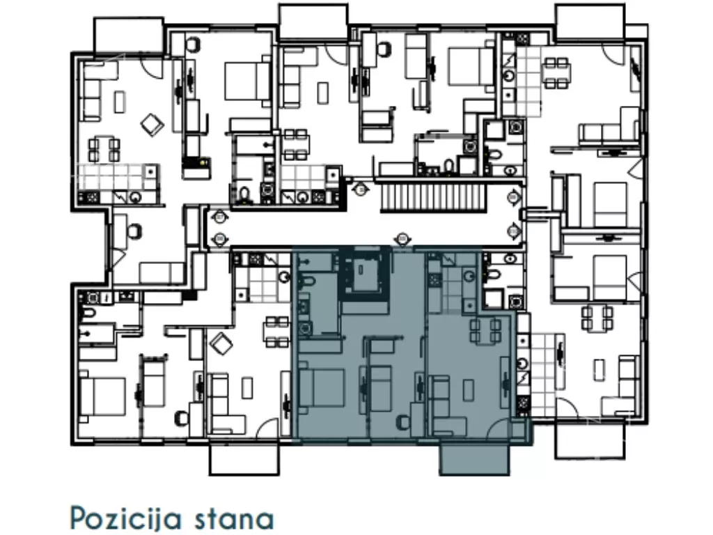 Trosoban stan | 4zida