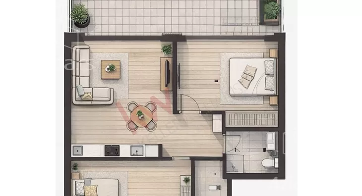 Trosoban stan | 4zida