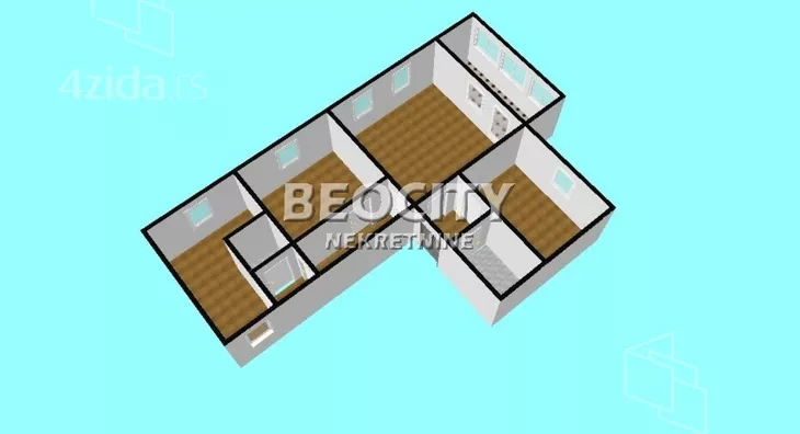 Troiposoban stan | 4zida