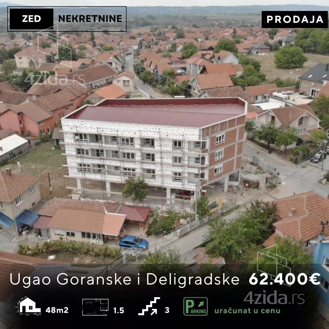 Jednoiposoban stan | 4zida