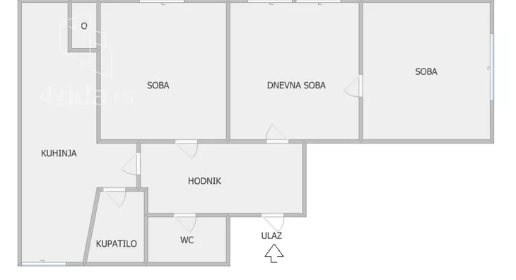 Trosoban stan | 4zida