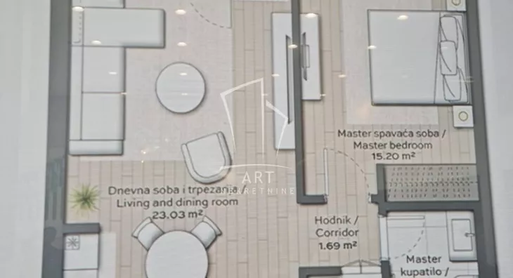 Dvosoban stan | 4zida