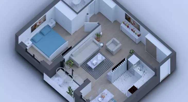 Dvosoban stan | 4zida