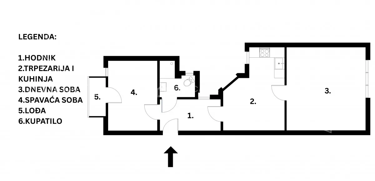 Dvosoban stan | 4zida