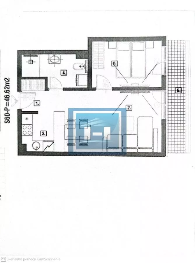 Jednoiposoban stan | 4zida
