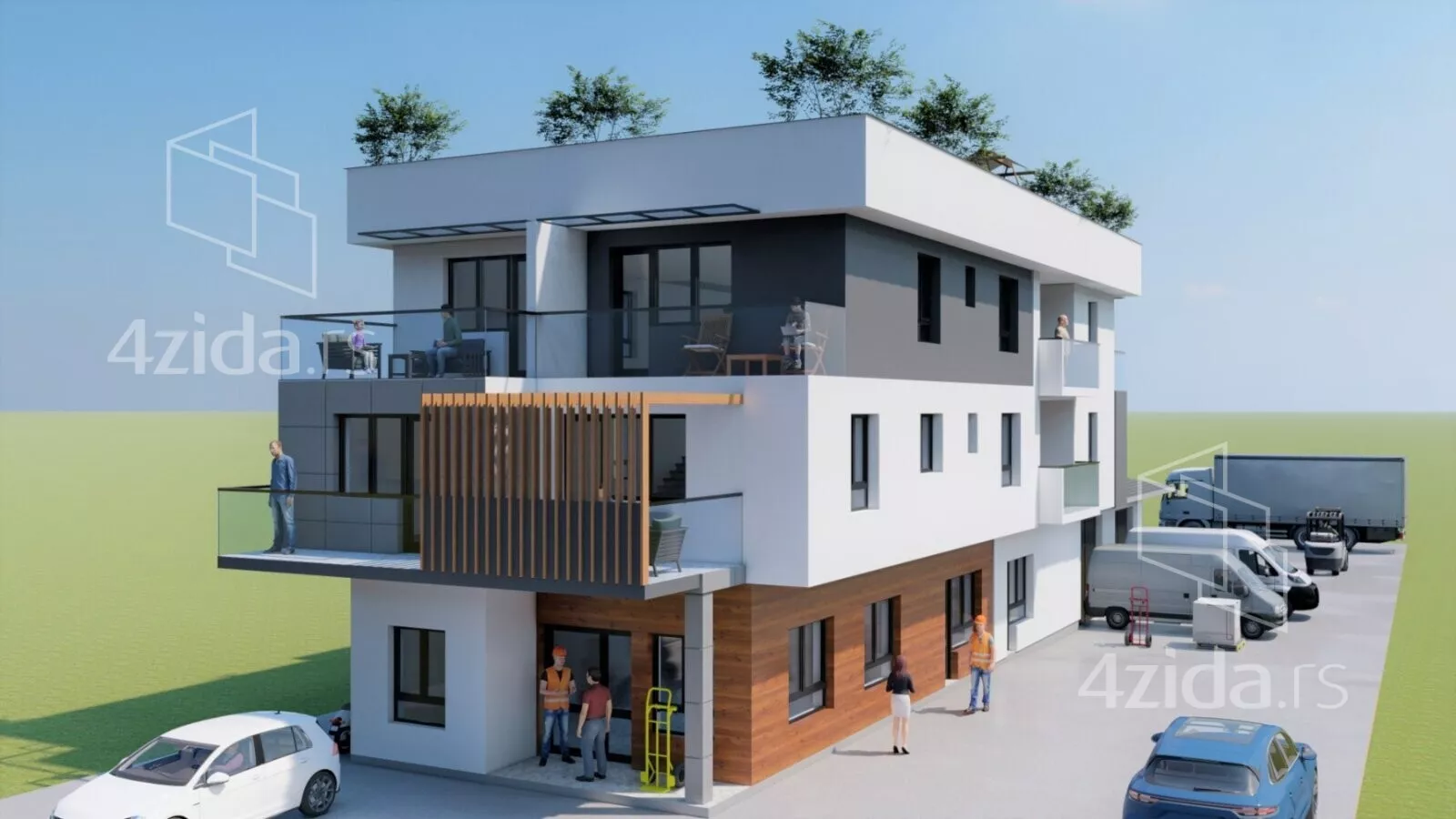 3-etažna kuća | 4zida