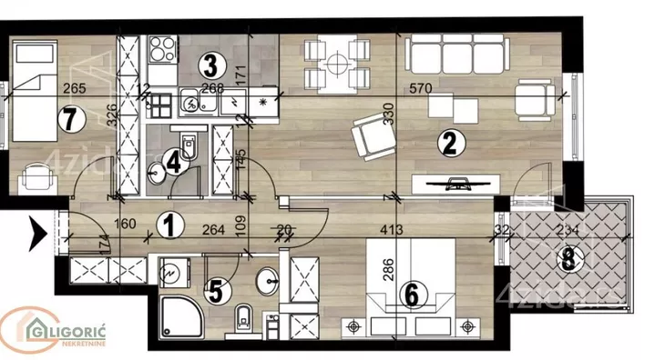 Dvoiposoban stan | 4zida