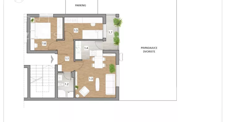 Dvoiposoban stan | 4zida