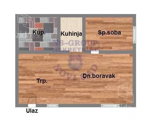 Dvosoban stan | 4zida